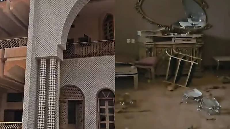 مشهد خيالي لـ قصر مهجور منذ قرابة 45 عامًا في مدينة الرس.. فيديو