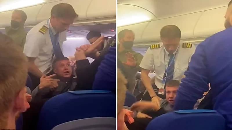 راكب يقضم إصبع مضيفة على متن طائرة تركية لسبب غريب 