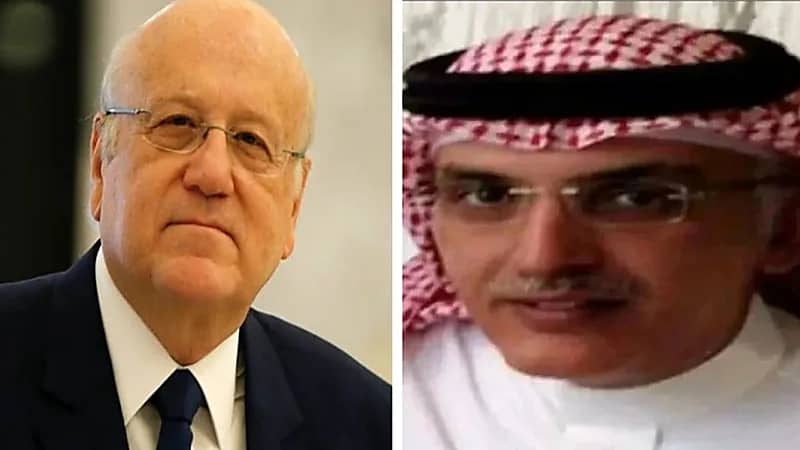 السليمان لرئيس وزراء لبنان:"روق يا ميقاتي وأهديك هالأغنية" "فيديو"
