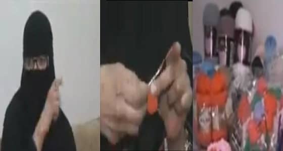 بالفيديو..عشرينية تتميز في فن " الكورشيه " رغم ضعف نظرها وسمعها