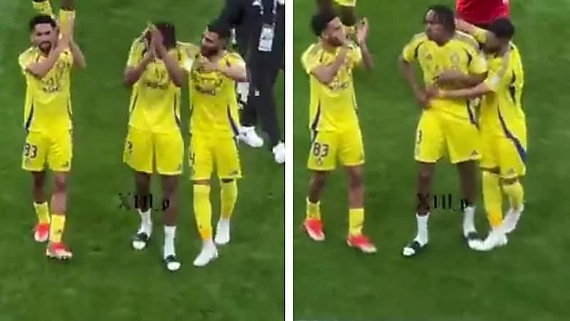سيماكان يعتذر لجماهير النصر بالدموع بعد طرده .. فيديو