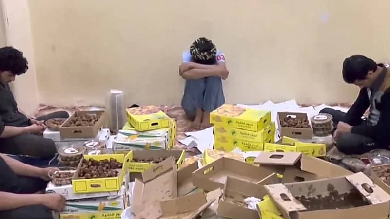 ضبط وافد عربي حول شقة سكنية لمصنع تعبئة وإعادة بيع تمور منتهية الصلاحية بالرياض.. فيديو