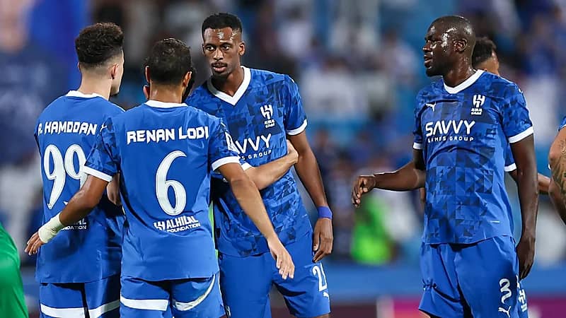 تشكيلة الهلال في مواجهة الاتفاق