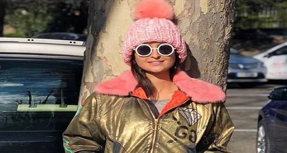 أول ظهور لعلا الفارس بعد إجراءها لعميلة جراحية بإسبانيا