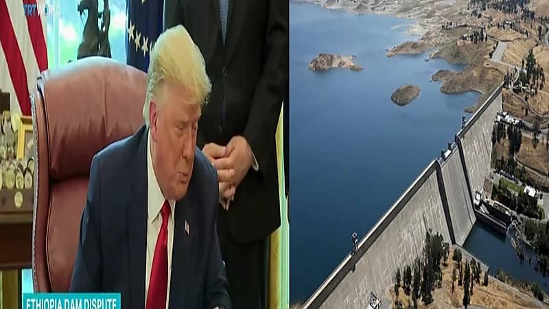 بالفيديو.. ترامب: مصر قد تفجر سد النهضة ولا يمكن لومها