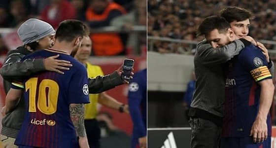 ميسي يضع الأمن اليوناني في مأزق