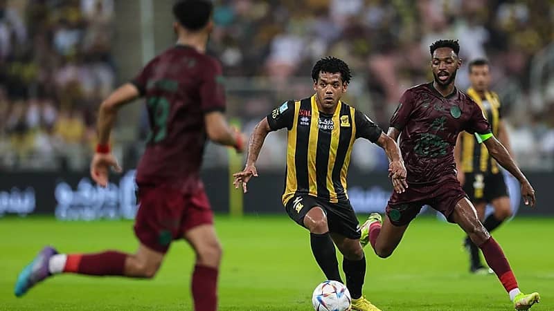 التعادل السلبي يخيم على مباراة الاتحاد والاتفاق