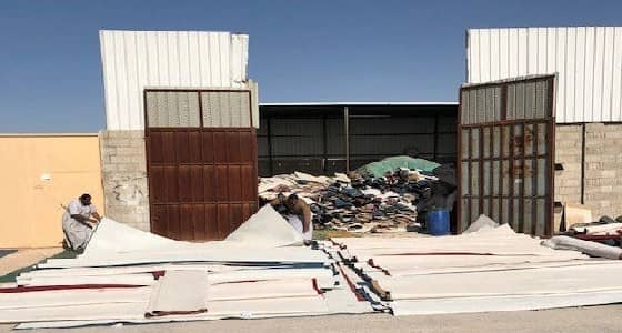 بالصور.. ضبط 9 مواقع مخالفة ببلدية الشفاء