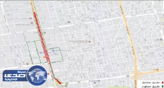 أمانة جدة تعلن إغلاق طريق المدينة في كلا الاتجاهين.. الجمعة