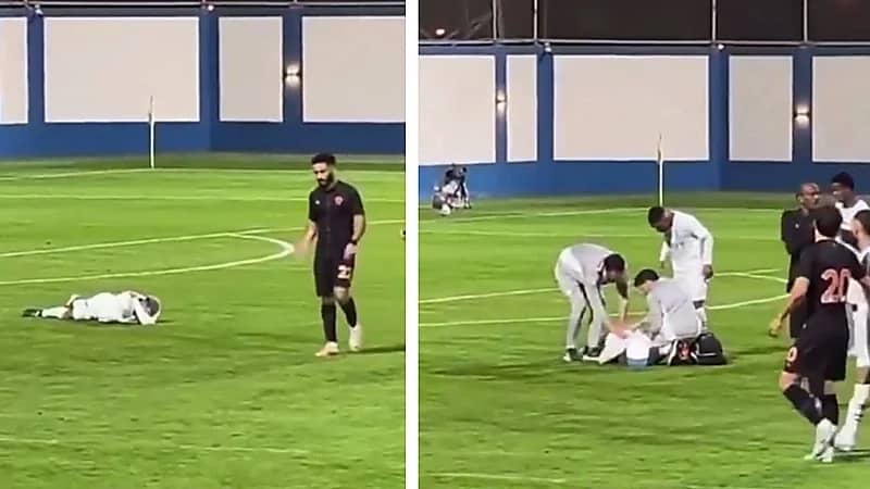 لحظة إصابة نيمار أمام الفيحاء .. فيديو