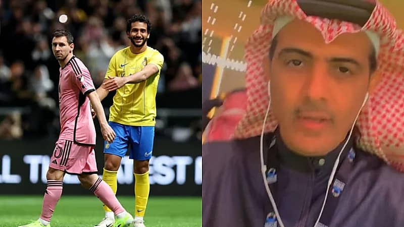 الهريفي عن نزول ميسي في الدقائق الأخيرة: ما قال ماني لاعب .. فيديو