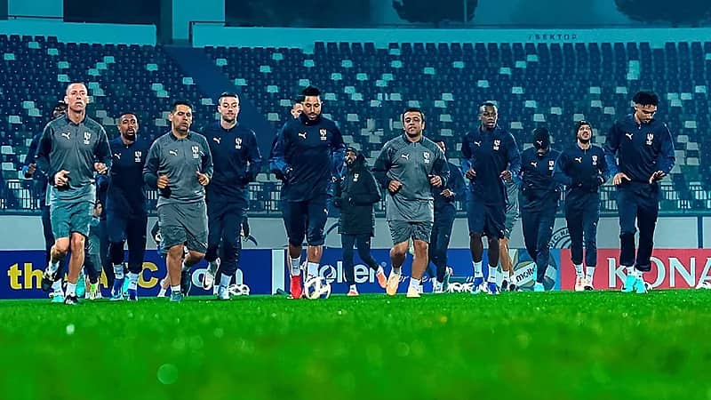 الهلال ينهي تحضيراته لمواجهة نافباخور