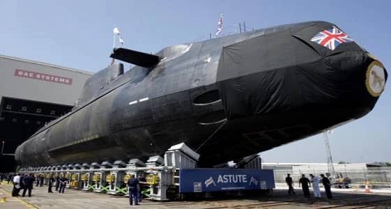 غواصات بريطانية تتحرك للمشاركة في توجيه ضربة بسوريا