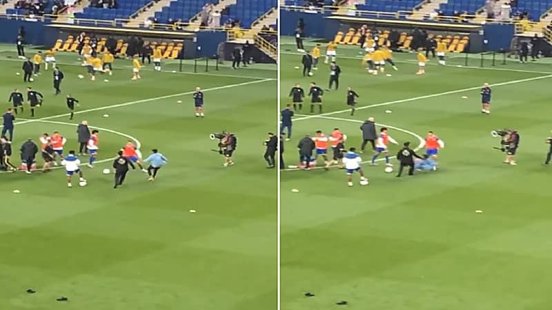 بالفيديو .. تصرف غريب من مشجع نصراوي مع رونالدو