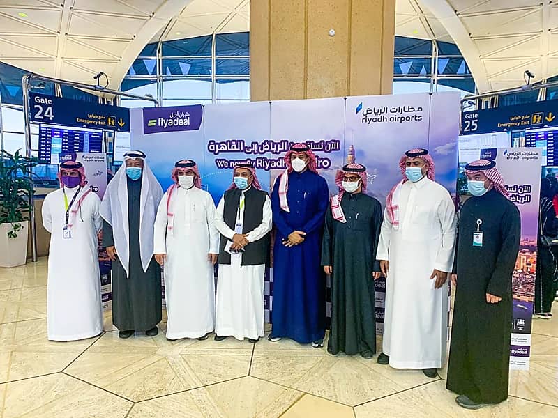 بالصور .. "طيران أديل" يطلق أولى رحلاته إلى القاهرة