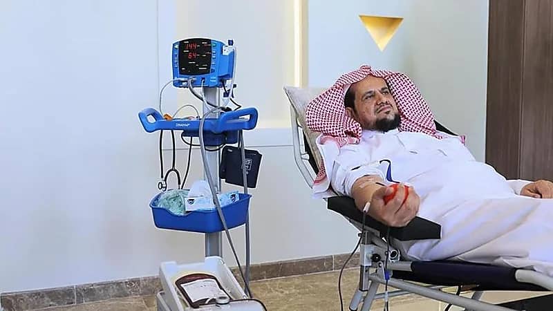 النائب العام يشارك في حملة ولي العهد للتبرع بالدم