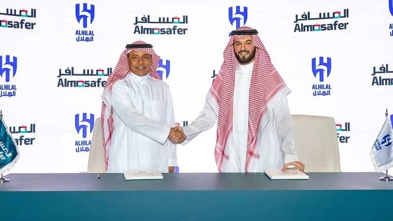 الهلال يوقع عقد رعاية مع المسافر