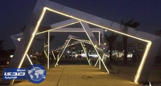 فيديو وصور| أمانة جدة تنتهي من تشغيل التيار والنظام الصوتي في مشروع الواجهة البحرية