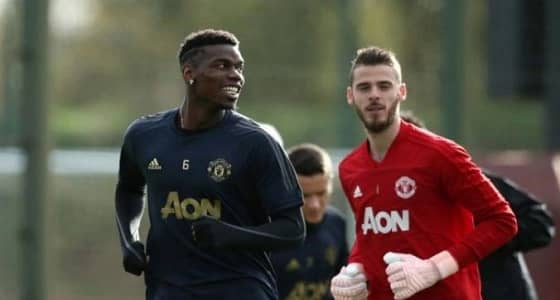 مانشستر يونايتد يتمسك بـ " دي خيا " و " بوجبا "