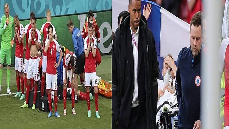 مشروب طاقة قد يكون وراء انهيار لاعب منتخب الدنمارك في الملعب