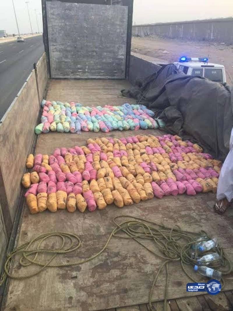 ضبط 265 حزمة قات بحوزة قائد سيارة في "جدة"