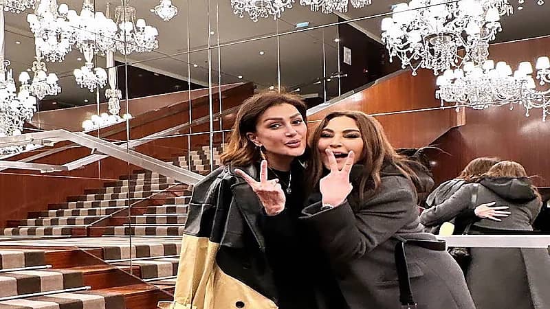 غادة عبدالرازق وإليسا في باريس .. صور