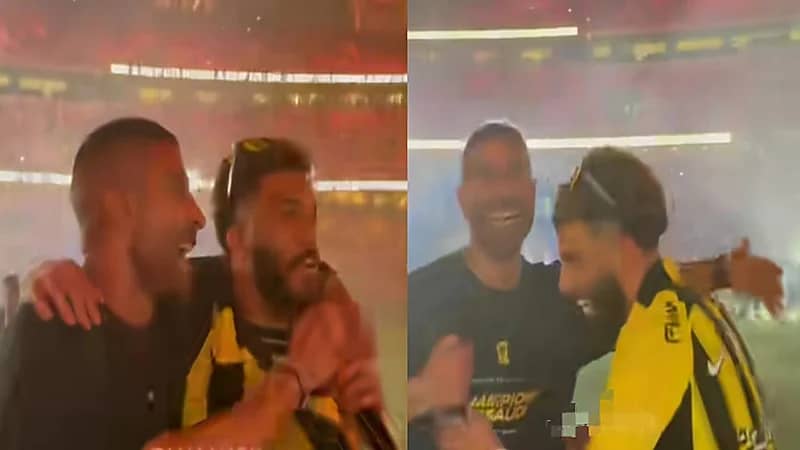 جمهور الاتحاد يحتفل بلقب روشن على أنغام أحمد سعد.. فيديو