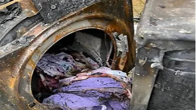 بالصور.. غسالة ملابس تتسبب في إحراق منزل عائلة بريطانية