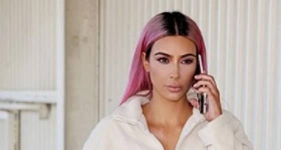 بالصور .. كيم كاردشيان تصدم جمهورها بلون شعر جديد