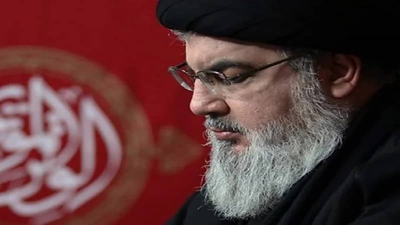 شاهد..الاعتداء على سيدات حاولن تمزيق صورة نصر الله