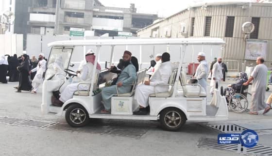 عربات الإحسان تقل 3200 حاج يوميًا