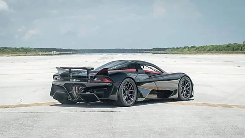 بالصور.. شركة SSC تخطط لإنتاج سيارة كهربائية خارقة