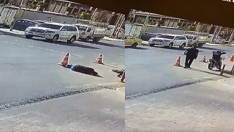 بالفيديو.. عراقي ينجو بأعجوبة من محاولة قتل