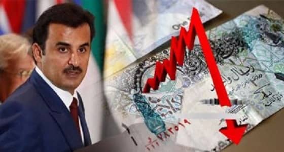 المركزي يتدخل بعد إنهيار وضرب الريال القطري سوق الأسهم