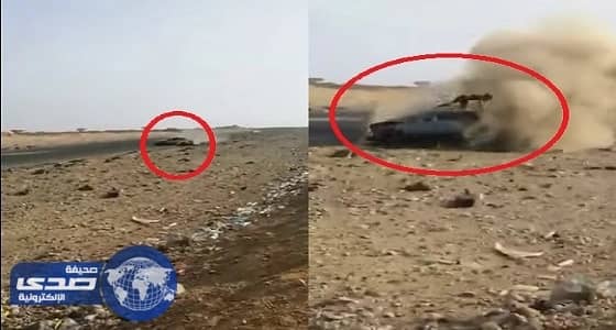 بالفيديو.. نهاية مروعة لمفحط فقد السيطرة على سيارته