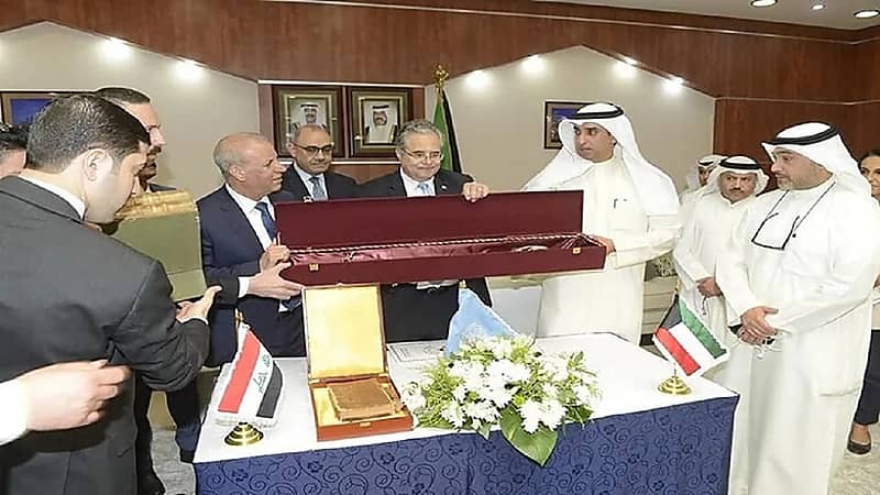 الكويت تتسلم صناديق بمقتنيات تعود لحقبة الغزو العراقي
