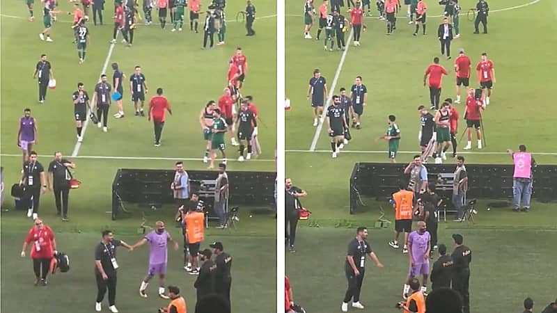 جماهير الأهلي تطلق صافرات استهجان ضد لاعب الخلود .. فيديو