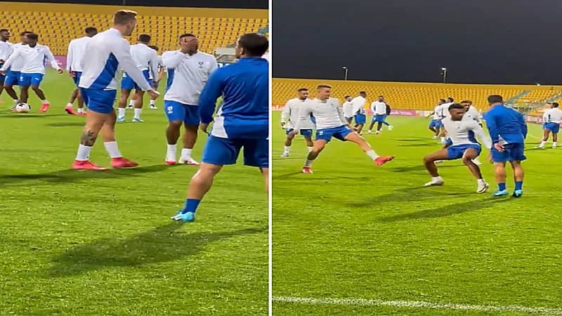 تحدي خاص بين مالكوم وسافيتش والبليهي .. فيديو