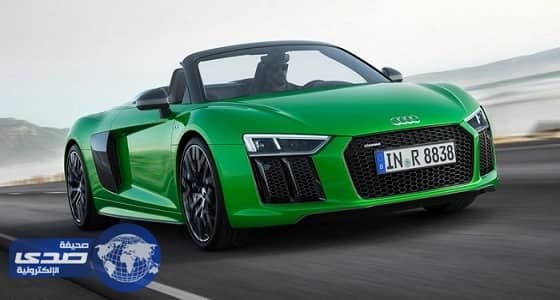 بالصور.. أودي تٌقدم أسرع سيارة تٌجارية مكشوفة بقوة 610 حصان