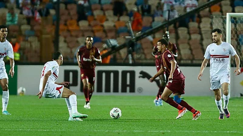الزمالك يودع الكونفدرالية بعد الخسارة ضد ستيلينبوش