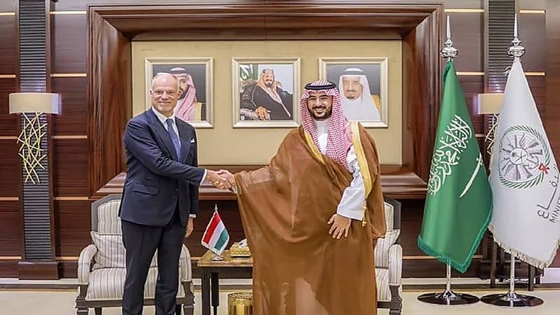 وزير الدفاع يستقبل نظيره المجري