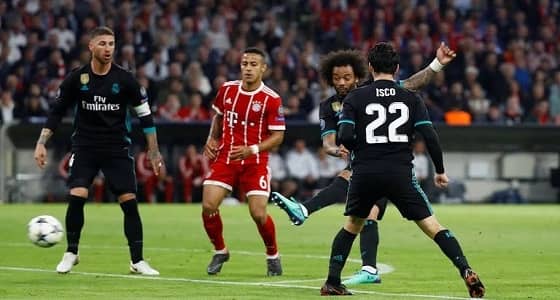 في الشوط الأول.. البايرن يتقدم والريال يتعادل في الدقائق الأخيرة