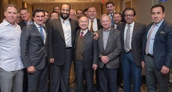 ولي العهد يلتقي رؤساء كبرى الشركات الأمريكية