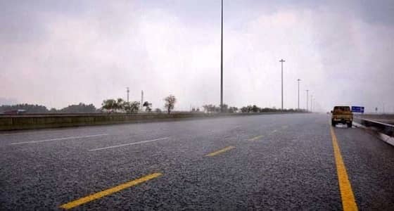 هطول أمطار على المدينة المنورة