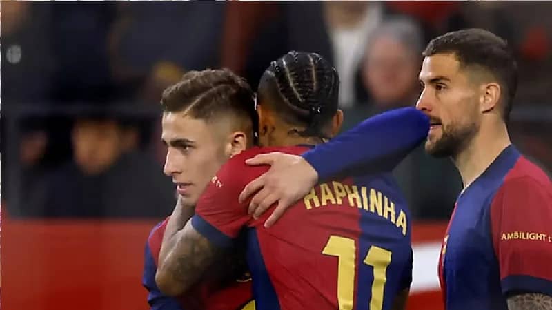 برشلونة يحقق فوزا مثيرا على سيلتا فيجو
