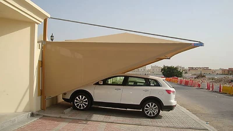 إيقاف تركيب مظلات السيارات