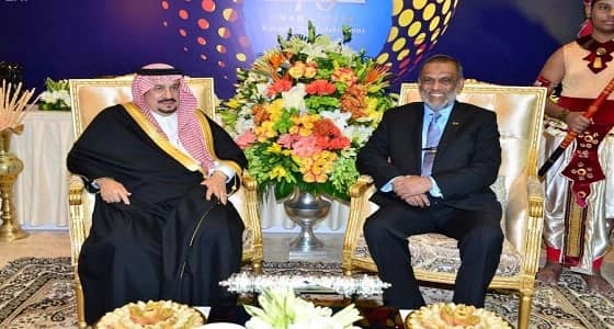 أمير الرياض يشرف حفل سفارة سيرلانكا بالمملكة