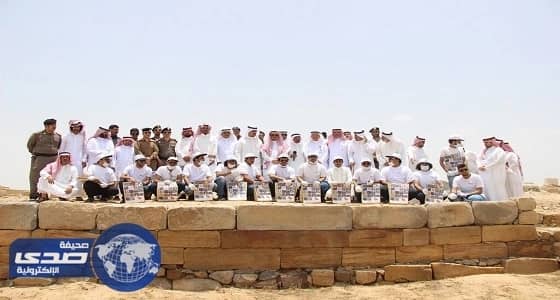 قيادات المجتمع المحلي تزور موقع جرش الأثري