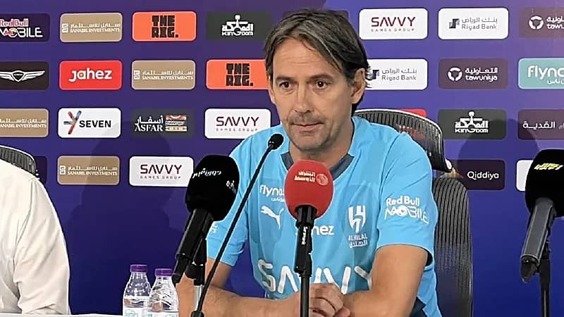 إنزاغي يرفع التحدي: الهلال جاهز للرياض رغم الغيابات.. فيديو