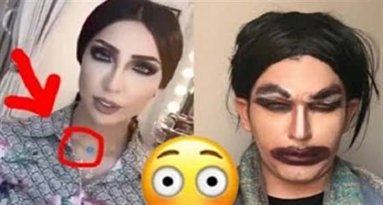 بالفيديو.. شاب يسخر من دنيا بطمة ويقلد مكياجها